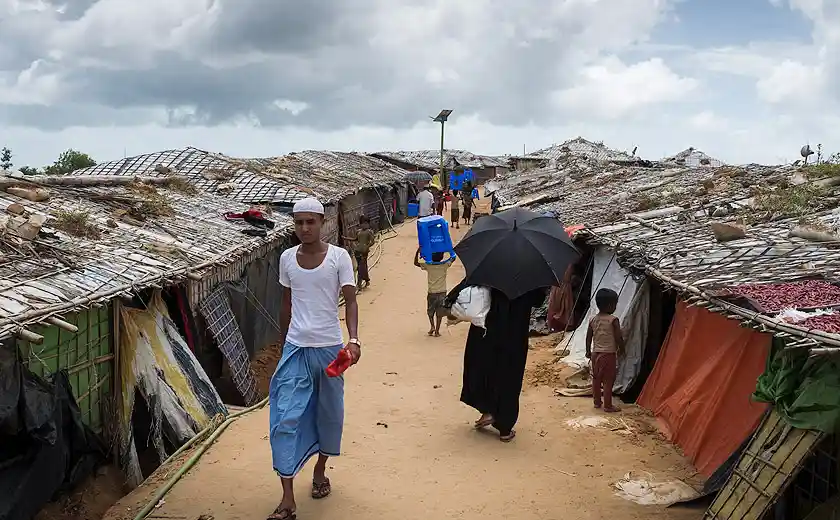 Nothilfe für Rohingya-Flüchtlinge